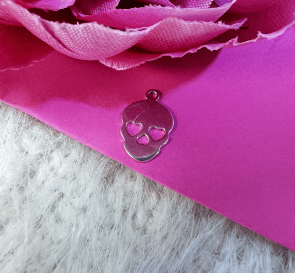 Rebel Skull Charm