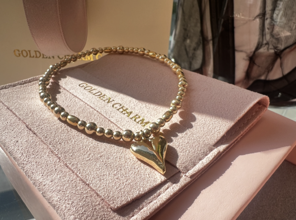 Cherish Heart Beaded Bracelet