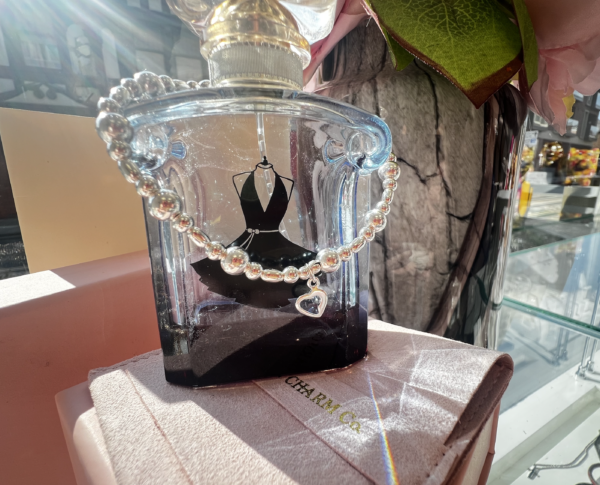 Halo Heart Silver Bracelet