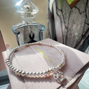 Pawprint Treasure Silver Bracelet