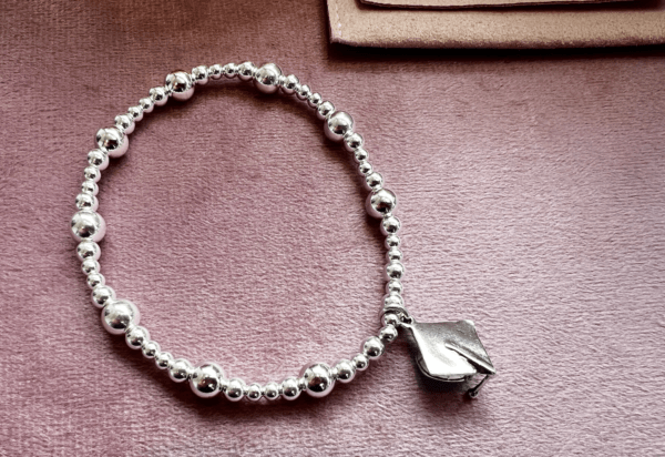 Graduation Glory Silver Bracelet