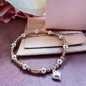 Pure Heart Rose Bracelet