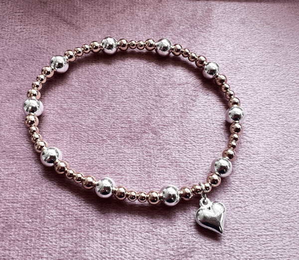 Pure Heart Rose Bracelet