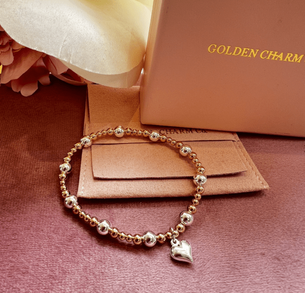 Pure Heart Rose Bracelet